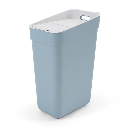 Curver ready to collect prullenbak 30l blauw lichtgrijs