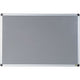 Combi-bord bi-office aluminium 60x45cm grijs