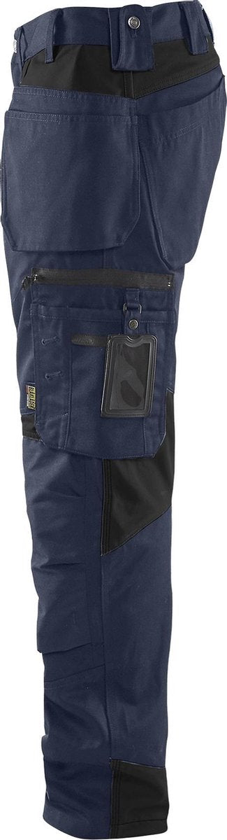 Blåkläder blaklader werkbroek met spijkerzakken 1555-1860 - donker marineblauw zwart - c48
