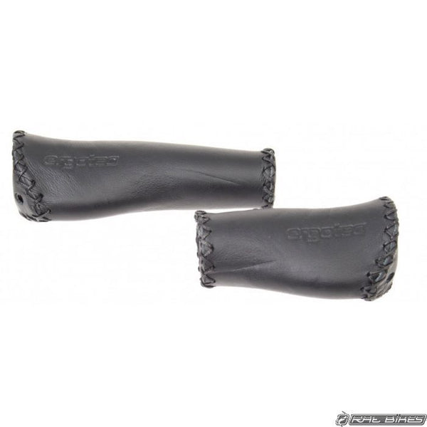 Grips ergotec monaco leather long/short black