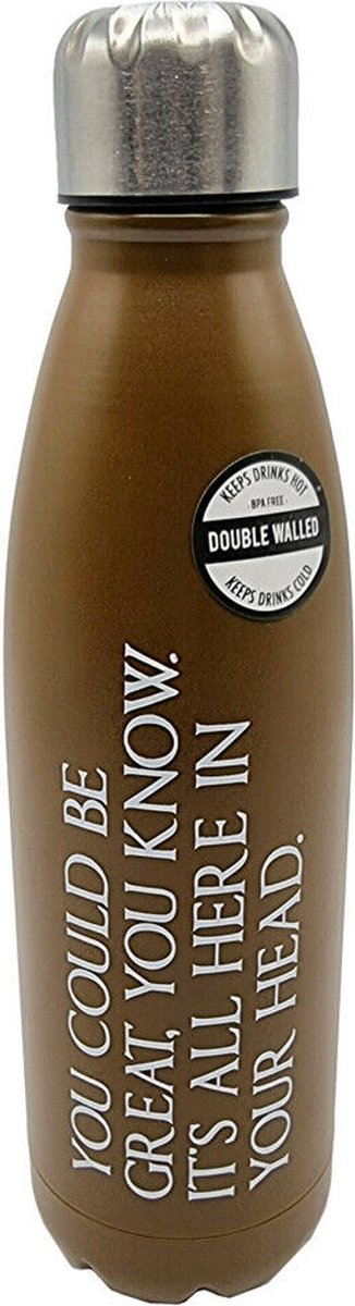 Half moon bay harry potter - 3d tovenaars hoed isothermische metalen drinkfles 500ml