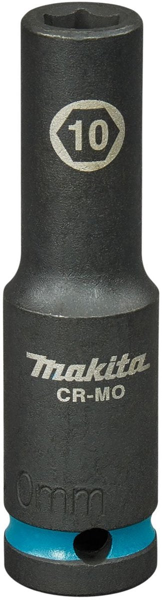 Makita e-16411 impact black krachtdop 1 2 lang | 10 mm
