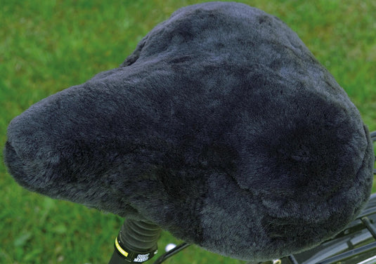 Rökü zadelovertrek saddle cover f.ladies lambskin anthracite
