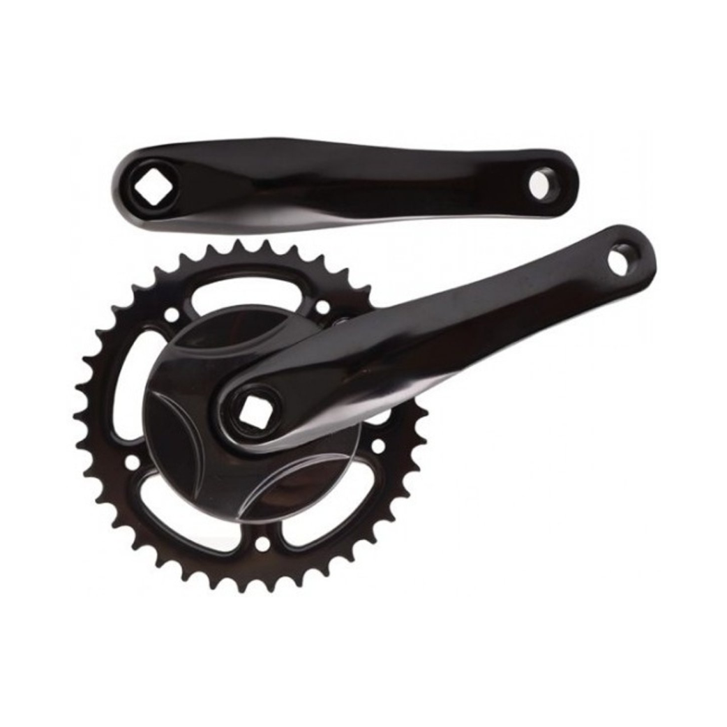 FB1101C Crankset alu 38T black [p]