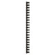 Bindruggen gbc plastic a4 19mm zwart 165vel