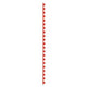 Bindruggen gbc plastic a4 8mm rood capaciteit 45vel
