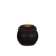 Ideas 4 seasons led kaars wax bloem parel zwart ã˜9xh12cm