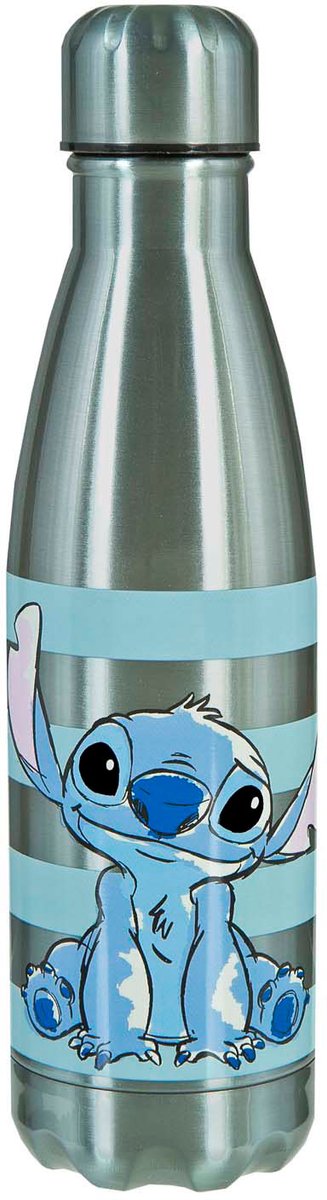 Undercover stitch - roestvrijstalen thermosfles - 500ml - blauw - met grafische opdruk