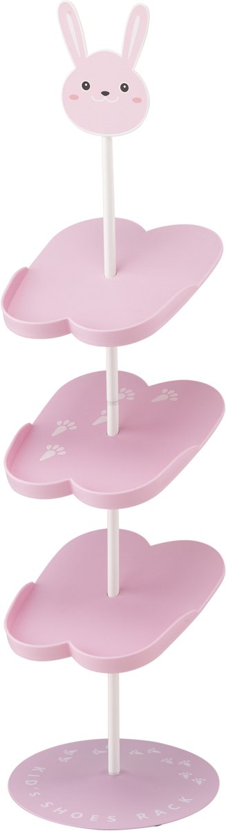 Yamazaki schoenenrek voor kinderen - konijn - roze