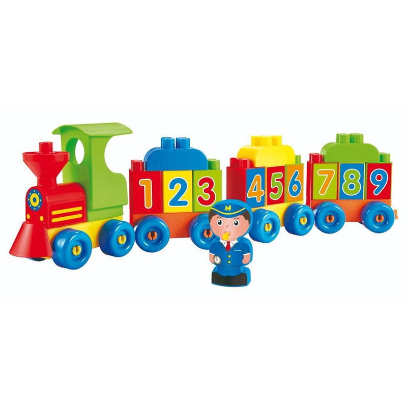 Load image into Gallery viewer, Abrick ecoiffier locomotief letters en cijfers
