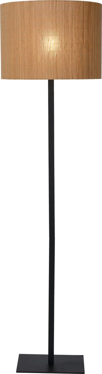 Lucide magius - vloerlamp - ø 42 cm - 1xe27 - naturel - japandi
