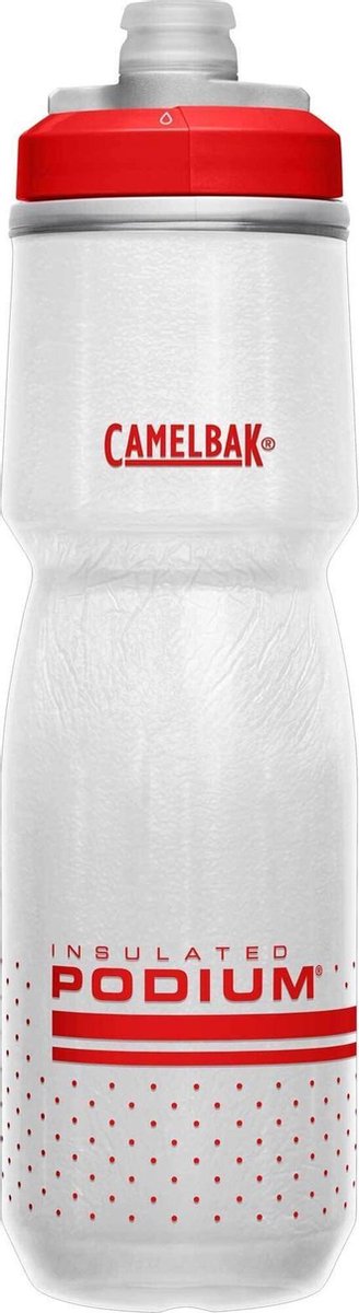 Camelbak bidon - wit - rood