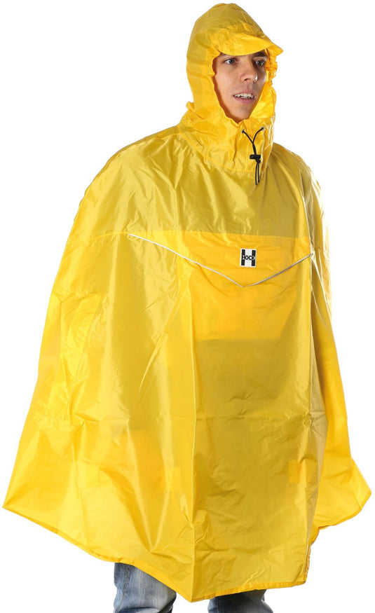 Hock regencape rain light poncho rain light size xxl yellow