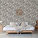 Dutch wallcoverings behang onyx donkergrijs