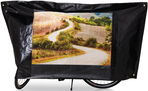 Vk international fiets-beschermhoes color bike cover intern. color black