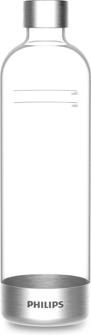 Philips pet-fles aqua add912 doorzichtig, rvs