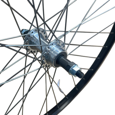 Rodi achterwiel 26 - 559x21 parallex new alu. zilver fm31 vast freewheel sp.14 rvs