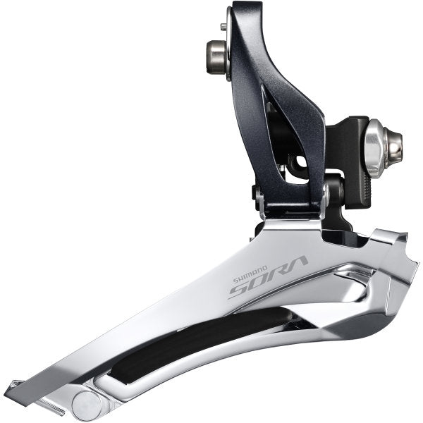 Weld on front derailleur 2 x 9 speed Sora FD-R3000 -