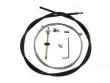 Slurf kabelset rem sk88 rvs zwart