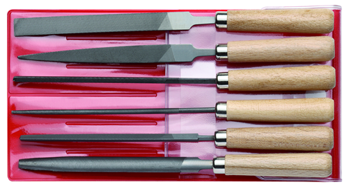 Gedore red | r93000006 | sleutelvijlenset 6-delig. - r93000006