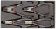 Gedore borgringtangenset | 2 6 ct-module | 4-delig - 3301716