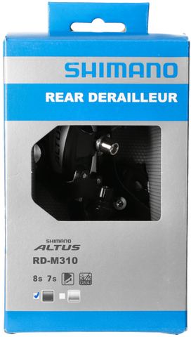 rear derailleur Altus RD-M310 7/8S black