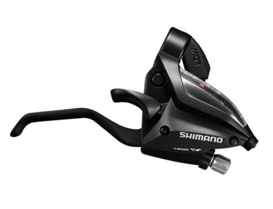 Shimano versteller (rechts) met remhendel 7 speed st-ef500 - 2 vingers - zwart