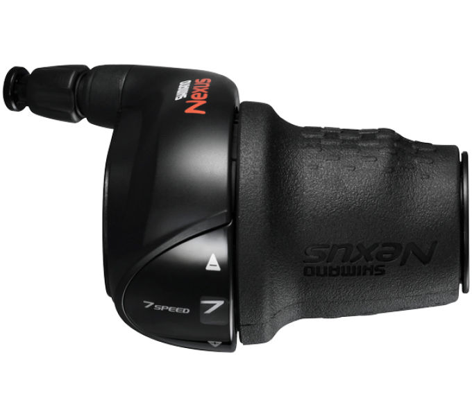 Afbeelding laden in galerijviewer, Shimano Nexus 7 Draaiversteller SL-C3000-7 Rechts NX10 Zwart
