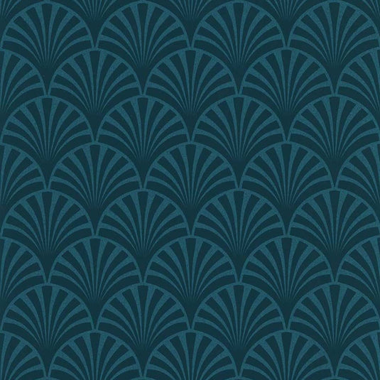 Noordwand Noordwand Behang couleurs matières 20's Pattern Artdeco blauw