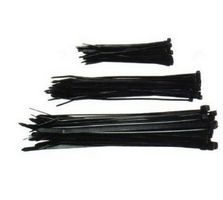 Mirage cable tie 200x2.6mm ø26mm black p/100