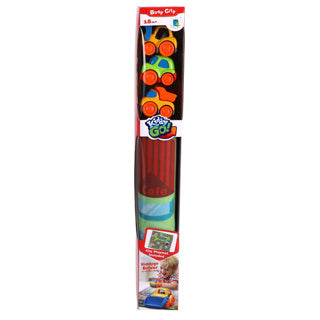 Load image into Gallery viewer, Kiddygo kiddy go speelmat met 3 auto's pre school | 12 stuks
