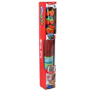 Load image into Gallery viewer, Kiddygo kiddy go speelmat met 3 auto's pre school | 12 stuks
