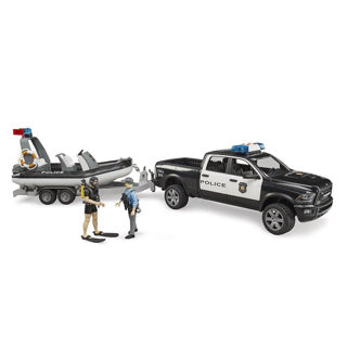 Bruder 2507 auto dodge ram politie licht en geluid