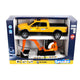 Bruder auto ram 2500 power wagen rental service met aanhangwagen en minibagger
