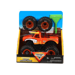 Afbeelding laden in galerijviewer, Hot wheels monster jam mechanix 1:32 build 'n re-build el toro loco assorti | 3 stuks
