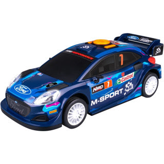 Nikko m-sport boost mode ford puma rally speelgoedauto 25 cm - licht geluid - drift effect - vanaf 3 jaar