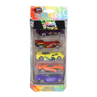Load image into Gallery viewer, Rapid wheels auto die cast color change 5 pack | 4 stuks
