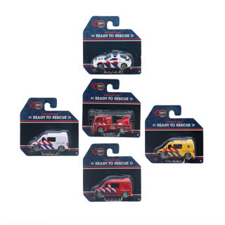 Rapid wheels diecast hulpdienstvoertuig 5 assorti | 10 stuks