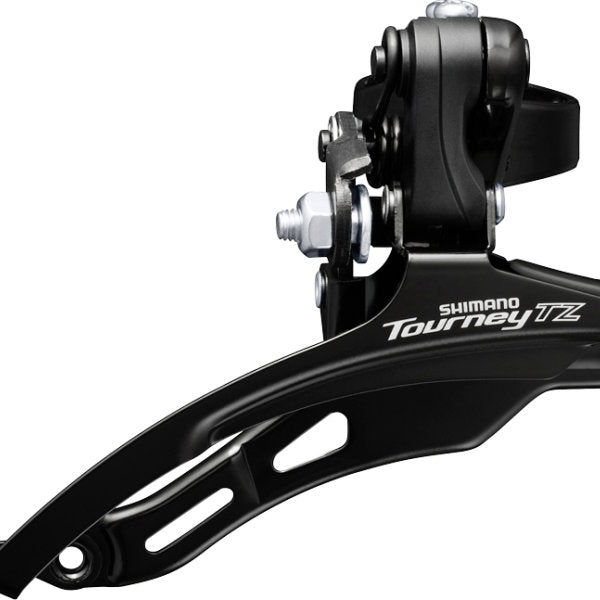 Shimano Voorderailleur 6 7-speed Tourney TZ FD-TZ510 down swing met hoge klem ø31,8 mm 48T