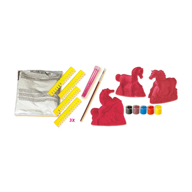 Ses creative ses paarden gieten en schilderen