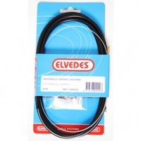 Gear cable set Elvedes 1700 / 2250 mm universal Sturmey Archer galvanized - black (on card)