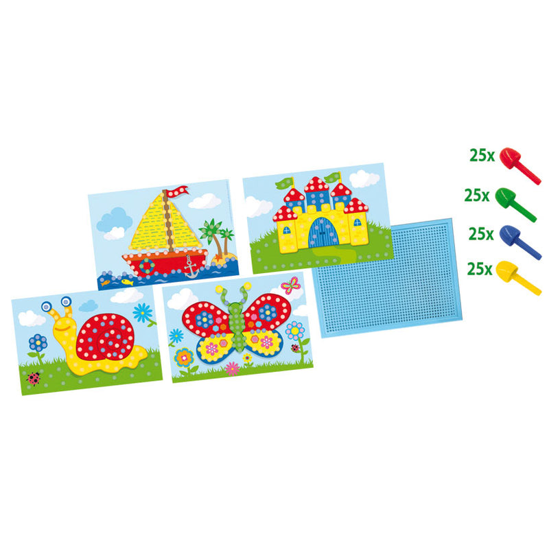 Load image into Gallery viewer, SES Mozaïekbord met Kaarten
