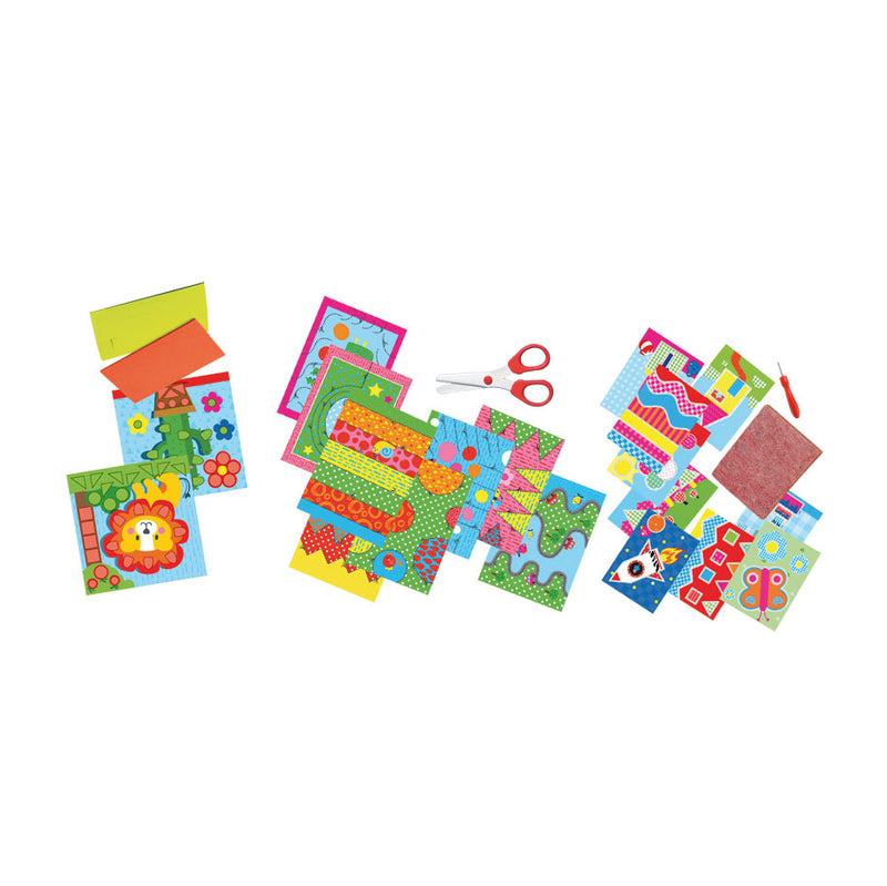 Load image into Gallery viewer, Ses ik leer knippen, mozaïeken en prikken
