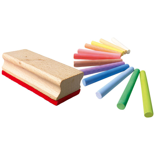 Ses creative ses kleurkrijtjes met wisser