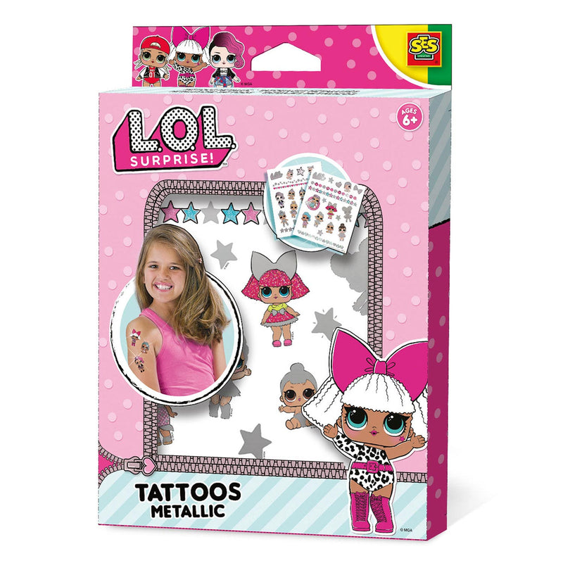 Load image into Gallery viewer, L.o.l. ses metallic tattoos
