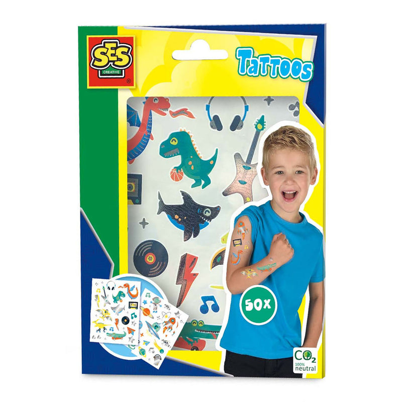 Load image into Gallery viewer, Ses creative ses tattoos voor kinderen
