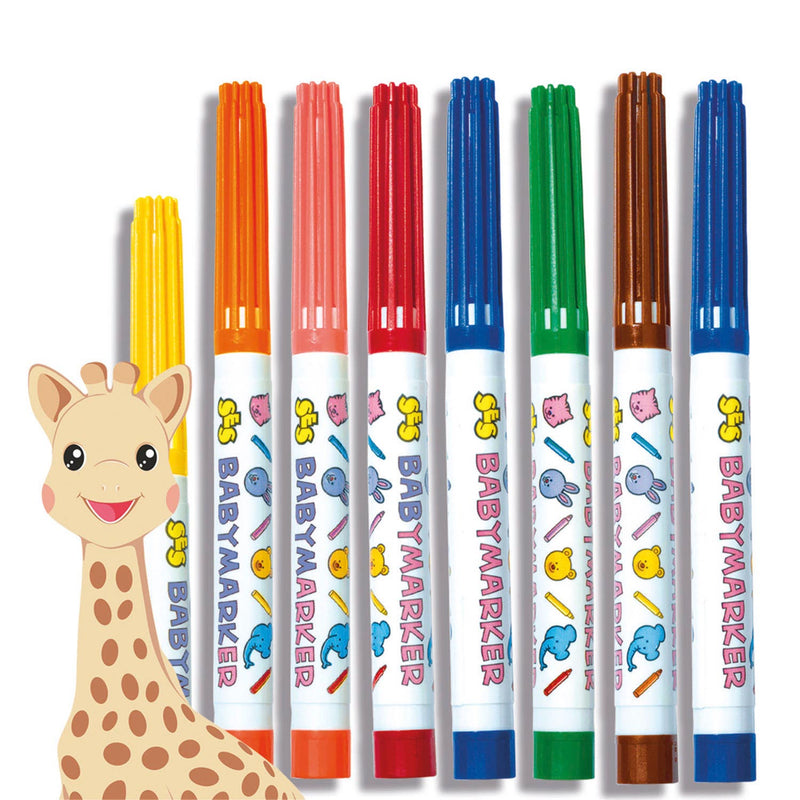 Load image into Gallery viewer, Ses my first - sophie la girafe babymarkers
