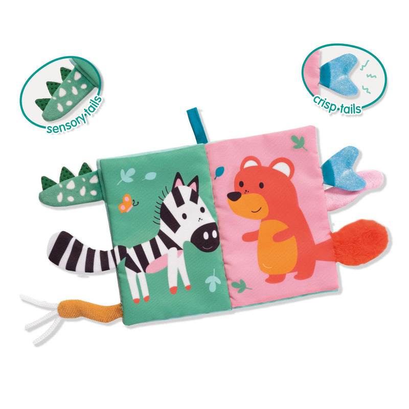 Load image into Gallery viewer, Ses tiny talents sensory soft dierenstaarten boek
