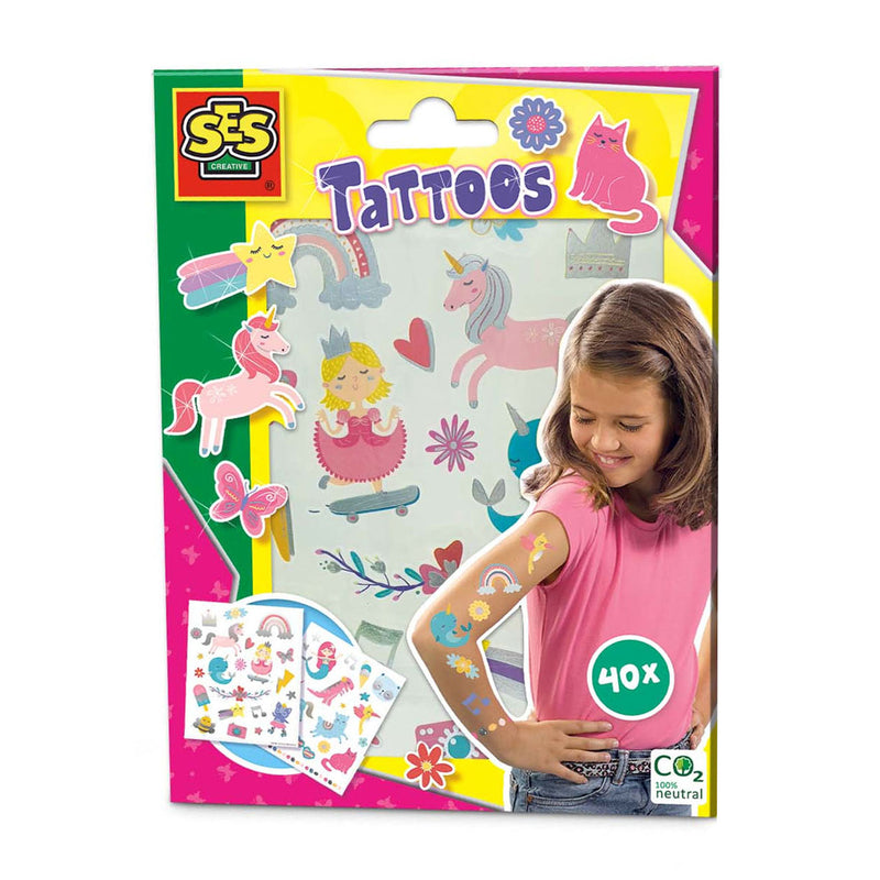 Load image into Gallery viewer, Ses tattoos voor kinderen - sprookjes
