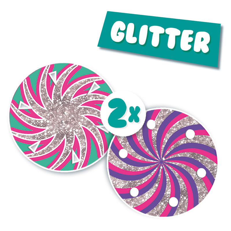 Load image into Gallery viewer, Ses swirl spinner - glitter
